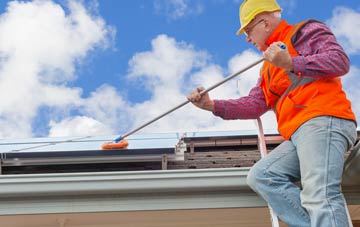 Knaith soft wash roof cleaning